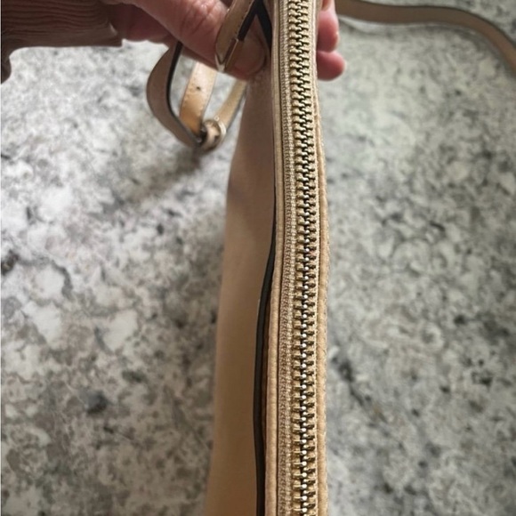 Coach Tan Leather Crossbody Bag vintage - Picture 8 of 9